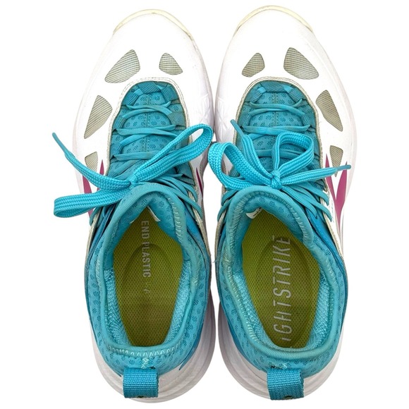 Diadora Speed Blushield Fly 3‎ Plus Ag Tennis Women Size 8 White Shoe PickleBall - Picture 6 of 8